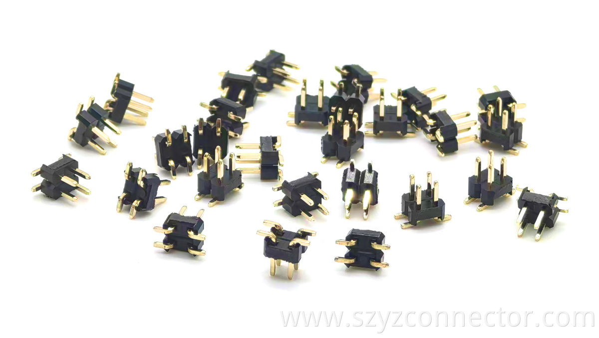 2.54mm Pitch Pin Header Connector Dual Row SMT H2.5mm 2*2P 2.54mm Pitch Pin Header Connector Dual Row SMT H2.5mm 2*2P
